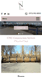 Mobile Screenshot of cnc-construction.com